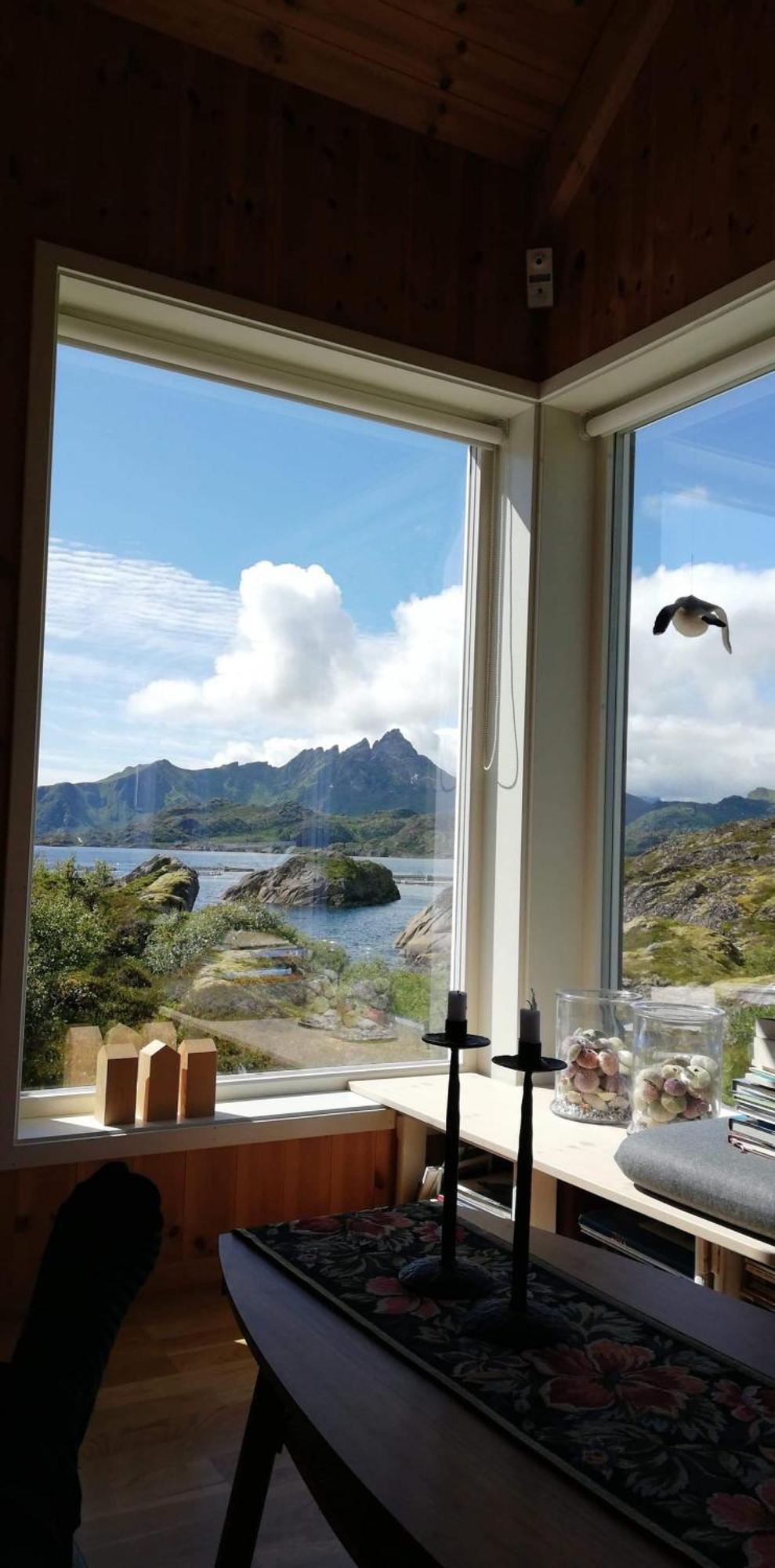 Unique Private Cabin In Lofoten Leknes Eksteriør bilde