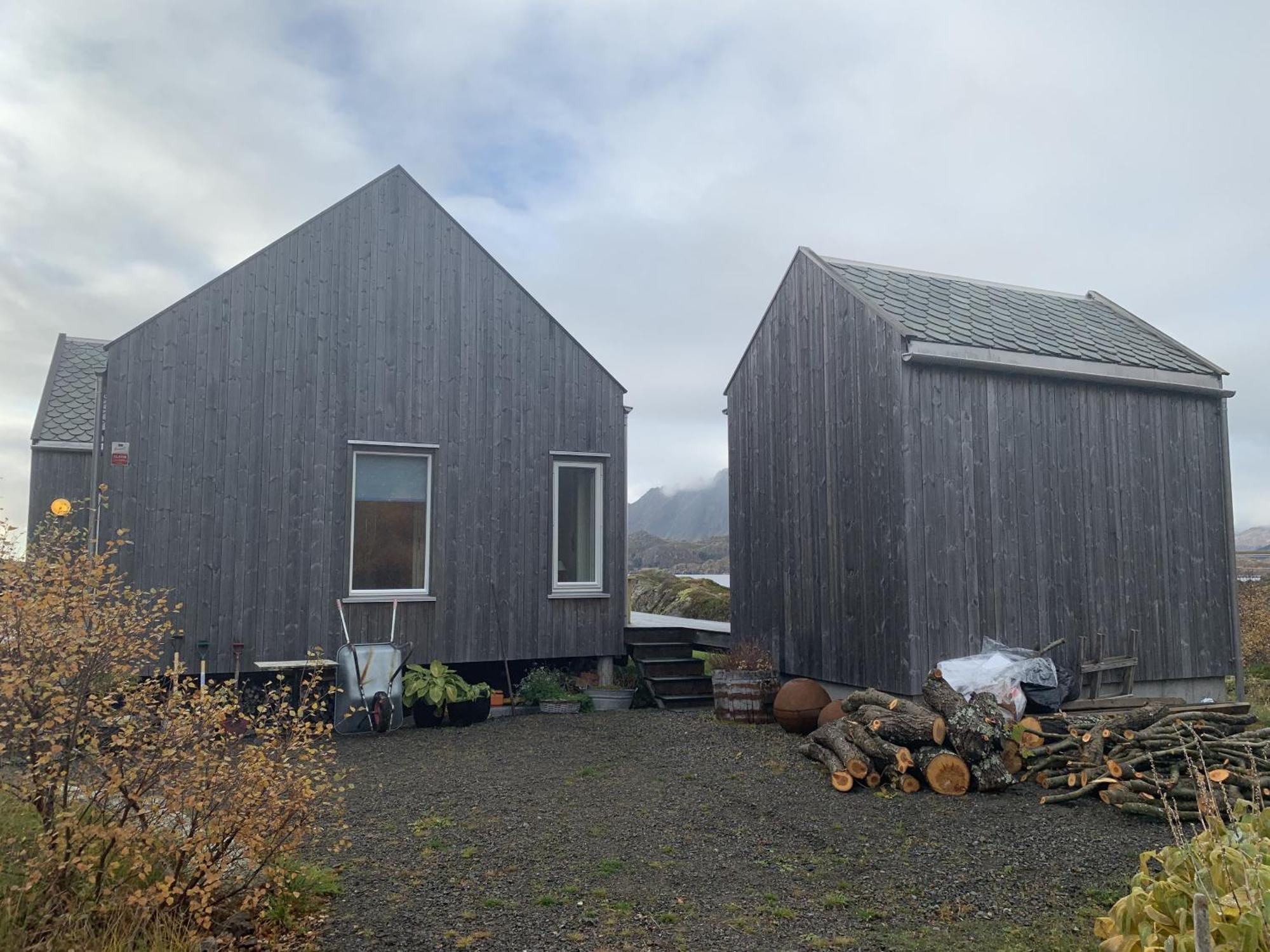 Unique Private Cabin In Lofoten Leknes Eksteriør bilde